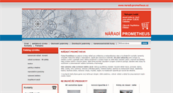 Desktop Screenshot of naradi-prometheus.cz